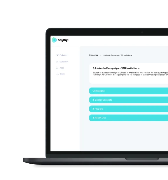 soydigi web app mvp card